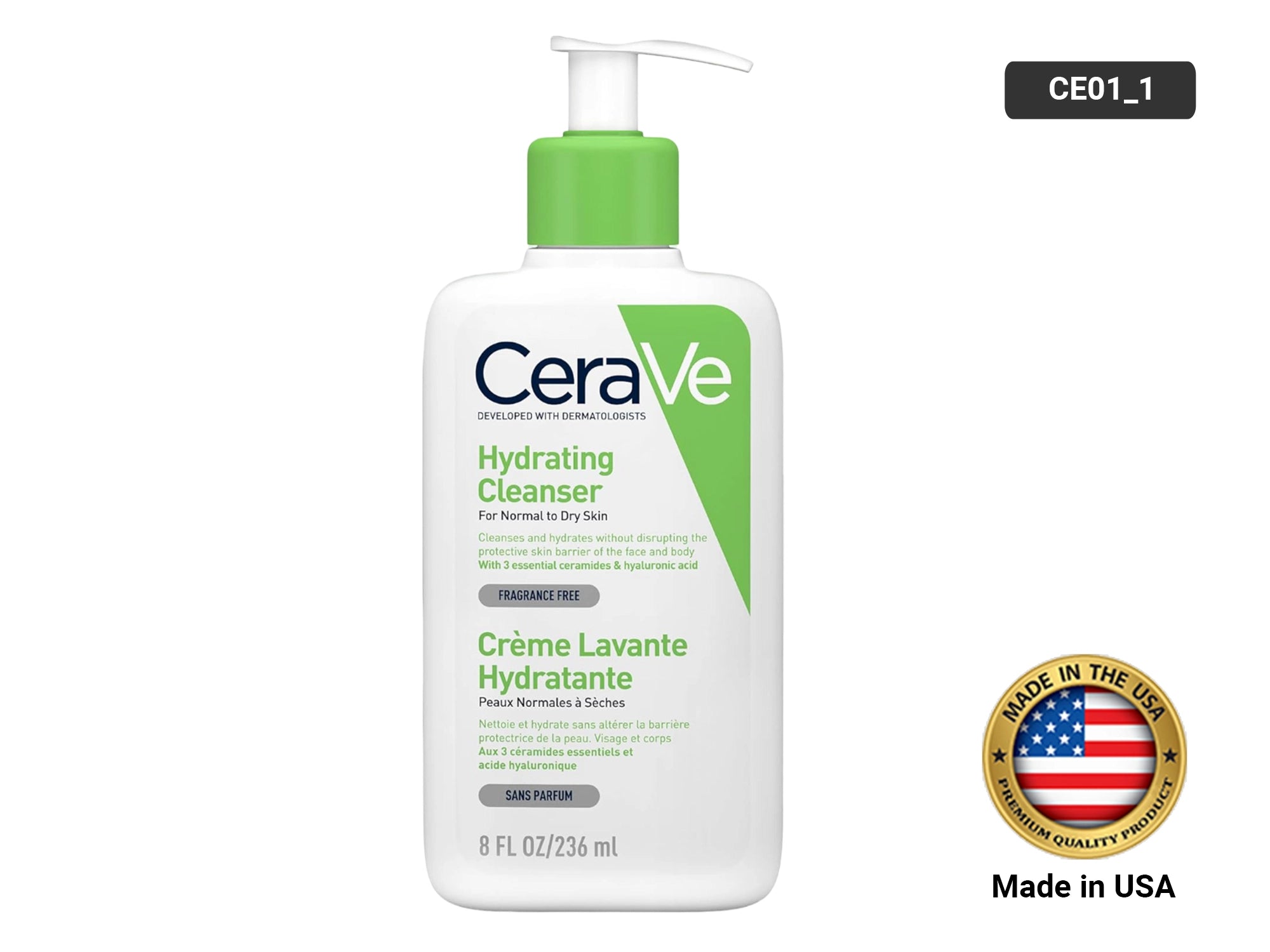 Buy Original Cerave Hydrating Cleanser for Normal to Dry Skin 236ml in Sri Lanka